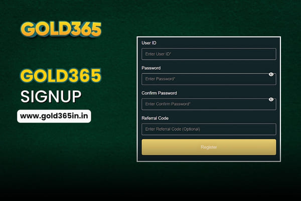 Gold365 Signup – Create Your Betting Account Easily