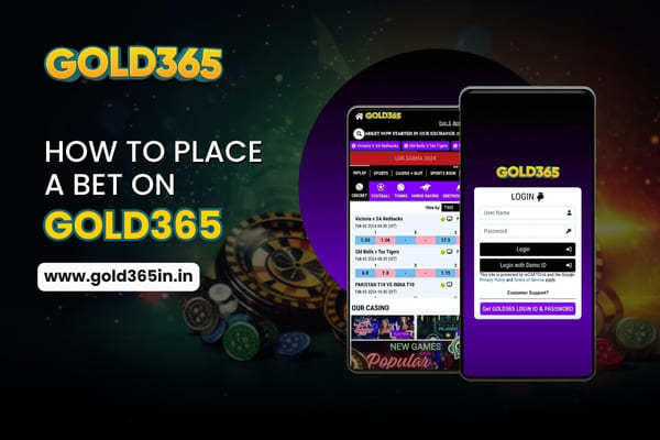 Step-by-step guide to placing a bet on Gold365.
