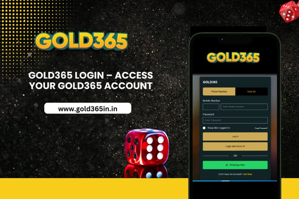 Gold365 login page – Quick and secure access to your account