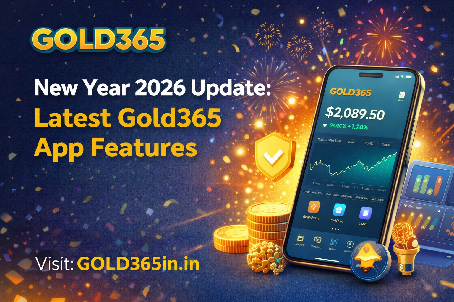 Read more about the article New Year 2026 Update: Latest Gold365 App Features